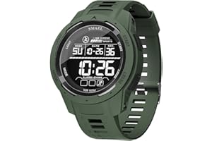 Fomtty Orologio Militare Uomo, Orologio da Uomo Analogico e Digitale, Orologio Sportivo, Impermeabile Orologio LED con Cronometro Digitale Orologio Luxury Casual Wristwatch