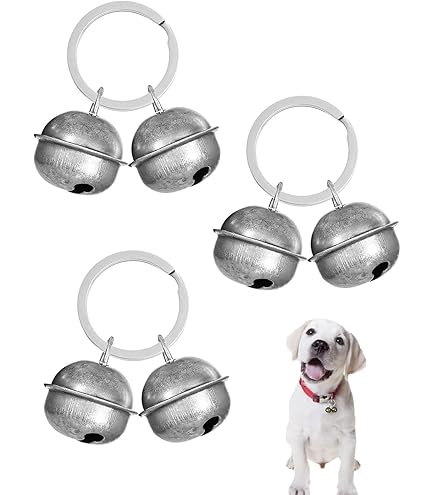 Campanelli Per Collare Cani E Gatti - 3 Pezzi, Rumorosi, Localizzatore Animali, In Ottone, Ideale Per Esterni - Foto 2
