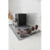 Gri 38,5x58 cm Silikon Kahve Makinesi Pedi Tamper Matı Tamper Tutucu cin963