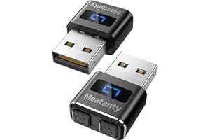 Meatanty symulator myszy USB, niewykrywalny, z guzikiem do zmiany trybów i do włączania/wyłączania, cyfrowy wyświetlacz i osłona, bez sterowników, utrzymuje komputer w stanie czuwania, 2 szt.