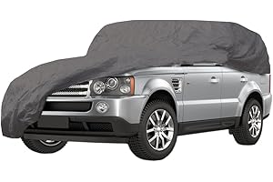 ICover - Deluxe Outdoor Car Cover Waterproof - 210gsm Full Body Winter Cover with Soft Anti-Scratch Layer - Available in S - XXL & 4x4 Sizes (4x4)
