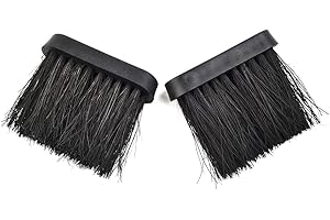 HEIBTENY 2 Stück Kamin-Herdbürste Kamin,Kaminbesen Ersatzbürste,Begleitbürstenkopf, Kamin-Feuer-Erd-Kaminbürste, Ofenbesen,für Zuhause und Kaminreinigung