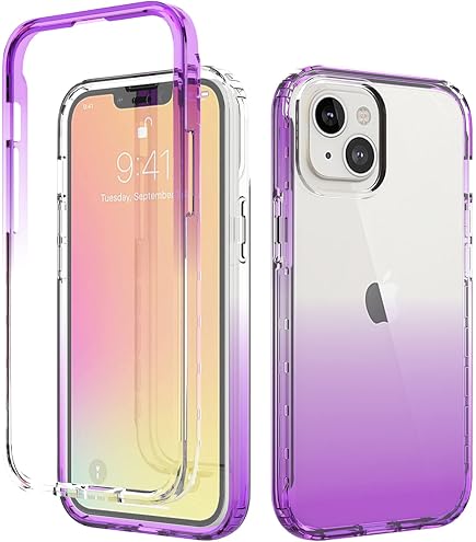TBOC Custodia Completa 360° Trasparente Per Huawei P40 Lite / Nova 7i / Nova 6 SE – Copertura Integrale Anteriore E Posteriore