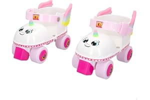 COLORBABY 46988, Roller Skates 4 Wheels Unicorn K3YRIDERS Size 24-30, My First Roller Skates, Starter Girl Roller Skates, Kids Roller Skates, Girl Toys, Gifts for Girls