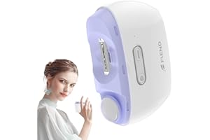 BUBBACARE Elektrischer Nagelknipser, Automatischer Nagelknipser Zum Schneiden Und Polieren, Kabelloser 2-Gang-Nagelknipser, Automatische Nagelknipser Mit Licht Sicher Für Babys, Kinder, Erwachsene