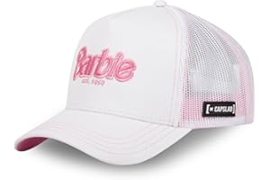 CAPSLAB Casquette Mixte Barbie Blanche CL/BA1/2/CT/BAR9