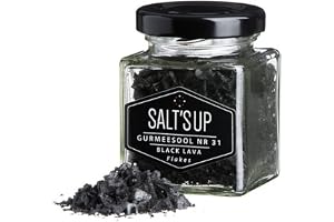 Salt'sUp svarta lavaflingor salt