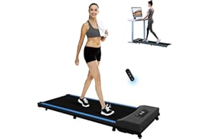 ‎TVDUGIM Laufband für Zuhause, Walking Pad, Laufband Schreibtisch für Zuhause und Büro, 1-12 KM/H mit Fernbedienung LCD-Anzeige