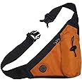 Rasdion Polyester Waist Bag for Unisex Fanny Pack for Hiking Travel Camping Running Sports Outdoors/Money Pocket Belt with Adjustable Strap - Multicolor