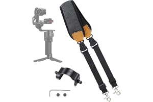 Snodd rem för DJI RS 3 Mini handhållen 3-axlad gimbal stabilisator tillbehör axelrem justerbar dubbel krok