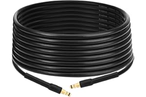 MoPei 10M Manguera de Alta presión para Karcher Hidrolimpiadora K2 K3 K4 K5 K6 K7, H 9 Q Quick Connect con Conectores de Latón KNOFER
