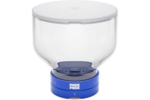 PuckPuck PPV-BL – Accessoire d'infusion à froid pour l'Aeropress | Faites l'expérience d'un café goutte à froid fluide à la maison, bleu