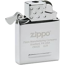 Accendino Zippo® Moose Landscape 49481 – Antivento Ricaricabile In Metallo, Blu E Nero | Idea Regalo Made In USA