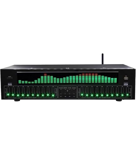 Intequalizzatore Rack Equalizzatore Audio Hifi Casa Equalizzatore Audio A 22 Bande ...