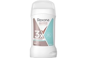 ‎REXONA Rexona Women Maximum Protection Anti Transpirant Stick Antibakterieller Deo-Schutz Deodorant mit 96 Stunden Schutz gegen starkes Schwitzen und Geruch mit 3x Schutz bei Stress, Hitze & Bewegung 50 ml