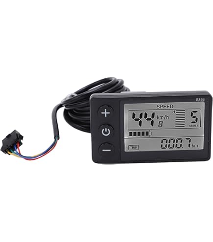 Display LCD LANKELEISI S700 Per Bici Elettrica &ndash; 36V/48V 6PIN &ndash; Controllo Velocit&agrave; E Dati