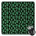 Produktbild BGLKCS Money Mauspads,Pixel Art Inspirations in Eighties Style Dollar Sign Banking Business,Standard Size Rectangle Non-Slip Rubber Mousepad,Dark Green Lime Green
