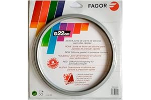 ANAKEL HOME Fagor Guma do szybkowaru Express M18804554 Kompatybilna z szybkowarem Fagor o średnicy wewnętrznej 22 centymetrów | Silikon, Ø22cm, Szary