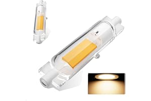 ZJZG R7S LED 78mm Dimmerabile, Lampadine R7S LED 78mm 20W Equivalenti a 200W Lampada Alogena, Lampadina R7S LED 78mm Bianca Calda 3000K 2000LM, Alta luminosità Nessun Sfarfallio, 2 Pezzi