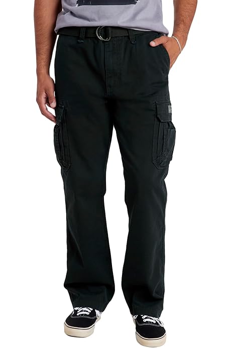 Tommy Hilfiger Men Oalirro Solid Man's Wild Cargo Pants Casual