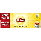 Lipton Yellow Label Demlik Poşet Siyah &Ccedil;ayı, 1x 76.8 Gr