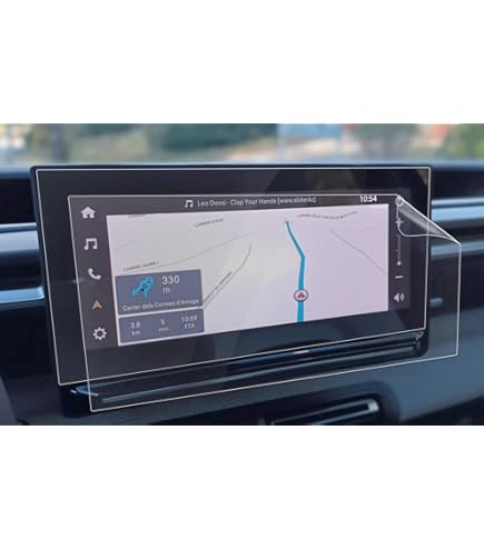 For CITROEN DS 7 12.3 Inch 2018 2019 2020 2021 Navigation PET Protective Film Anti-scratch Accessorie Refit - 34 - View #6