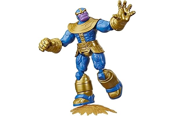 Marvel Avengers – Figurine flexible Bend & Flex – 15 cm