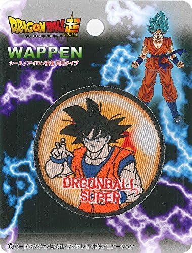 Dragon Ball Super Round Seal Patch Goku Seal / Iron Adhesion Both 013