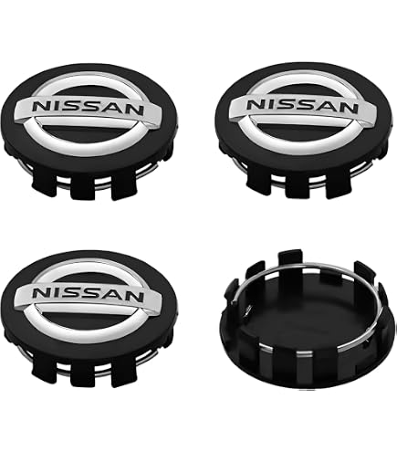 Forten Kingdom 4-Pack 6 3/4" Plastic Hubcaps - Fits Chevy 5-Lug 15x7 & 15x8 Rally Wheels