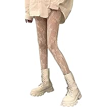 Leg avenue - calze al ginocchio con volant bianco