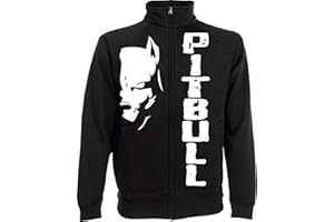 Generico Pitbull Plüschjacke, Fight, Dog Kickboxing von S bis XXL und 4 Farben erhältlich