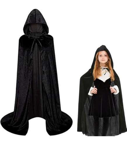 Costume Da Vampiro Con Mantello - Per Adulti E Bambini, Per Halloween E Carnevale - Foto 2