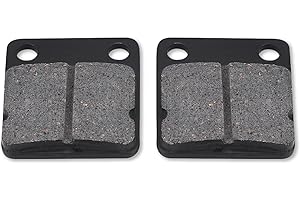 EQULUP Halbmetallische Scheibenbremsbeläge, 2-teiliges Motorrad-Bremsbacken-Set Für 50 Cc-250 Cc Roller ATV Quad Dirt Pit Bike Go Kart Buggy