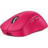 Logitech G PRO X SUPERLIGHT 2 DEX LIGHTSPEED wireless gaming mouse, Pro-Grade 60g lightweight mouse, 5 programmable buttons, 32k