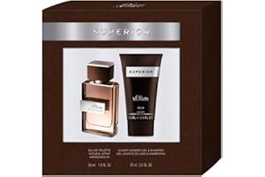 PURE SENSE s.Oliver® Superior Men | Geschenkset | Eau de Toilette 30ml Natural Spray und Duschgel 75ml