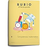 2 Competencia matem&aacute;tica RUBIO | +7 a&ntilde;os | Cuaderno con ejercicios de matem&aacute;ticas: pol&iacute;gono, sumas y restas llevando y propie