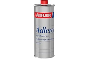 ADLER Adlerol 500 ml de substitut d'huile de térébenthine, dilution à la peinture, détergent et nettoyant pour pinceaux