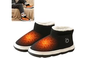 ADDLIVE Zapatillas Calefactables, USB Zapatillas Termicas 3 Temperaturas, Calentador de Pies Electrico para Mantenerse Calient
