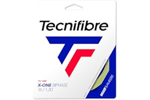 Tecnifibre Cordage de Tennis-X-One Biphase, Corda Unisex-Adulto, Neutro, 1.30 / 12m