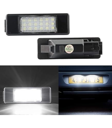 Luce Targa Per Peugeot E Citroen - Ricambio Aftermarket Di Qualità - Foto 9