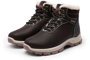 DREAM PAIRS Women's Snow Boots Winter Boots for Women Ankle Boots Warm Fur Lined Waterproof Lightweight Walking Boots Outdoor Indoor Booties