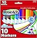 Produktbild RoseArt Washable Bold Broadline Markers, 10-Count, Assorted Colors, Packaging May Vary (CYB67) by RoseArt
