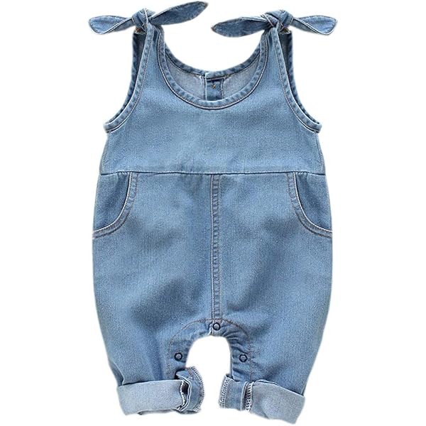 Betrodi Tuta Da Cowboy Per Bambini Con Ricamo, Pagliaccetto Estivo Neonato Set Con Copricapo - 12