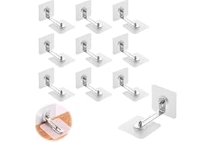 RANYAKE Möbel-Wandanker zur Babysicherung,Kippsicherung Möbel für Kleinkinder,Einfache Installation Ohne Bohren für Baby-Proofing & Haustierschutz(10 Stück)