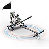 Hoverboard Sedile, Hoverkart con Sedile Adatto a Tutti i Scooter Autobilanciati a Due Ruote da 6,5"-10", Accessori Kart per H