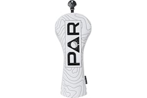 BIG TEETH Golf Club Head covers Irons/1FH/Driver/Fairway/Hybrid/Putter PU Leather PAR Pattern