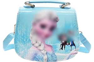 Miotlsy Eiskönigin Kinderhandtasche, Eiskönigin Kinder Umhängetasche Elsa Mädchen Taschen mit Anna und ELSA Spielzeug Handtasche für Mädchen