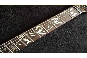 GUITARCUSTOM Tree Of Life Fret Markers Stickers Inlay From Guitar & Bass Adesivi Chitarra & Basso … (Argento)