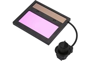 Dekaim Casco per Saldatura, Pannello per Lenti per Saldatura Oscurante Automatico Solare Maschera per Casco per Saldatura Filtro per automazione Occhiali protettivi per Gli Occhi