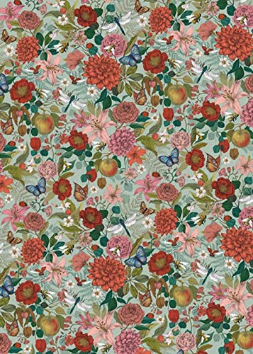 The Art File Nature - Papel de Regalo (4 Hojas)